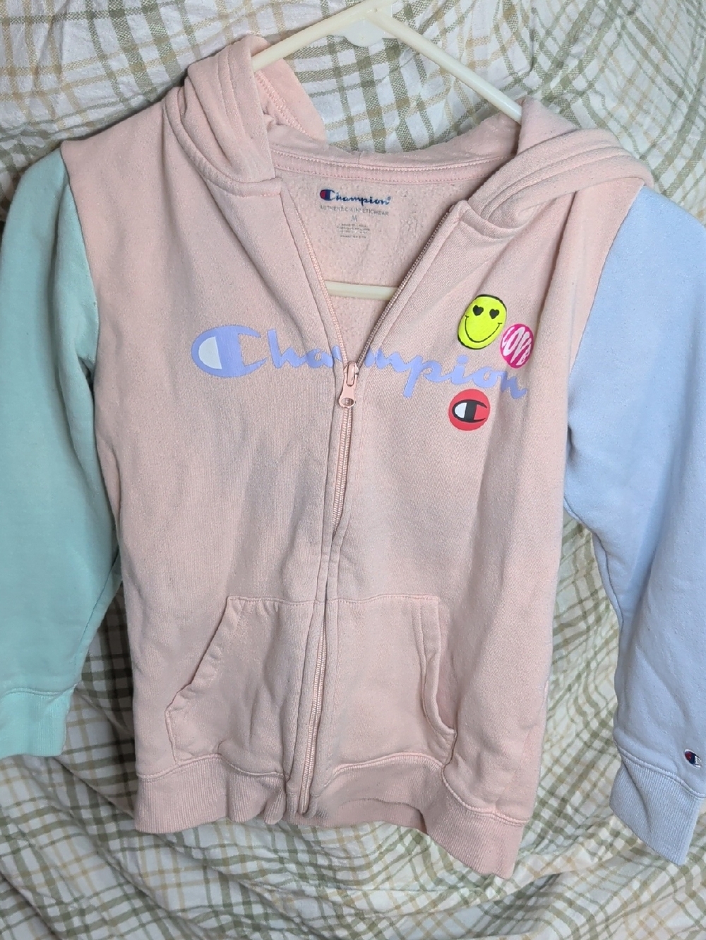 Champion Kids Zip Up Hoodie Size Medium.